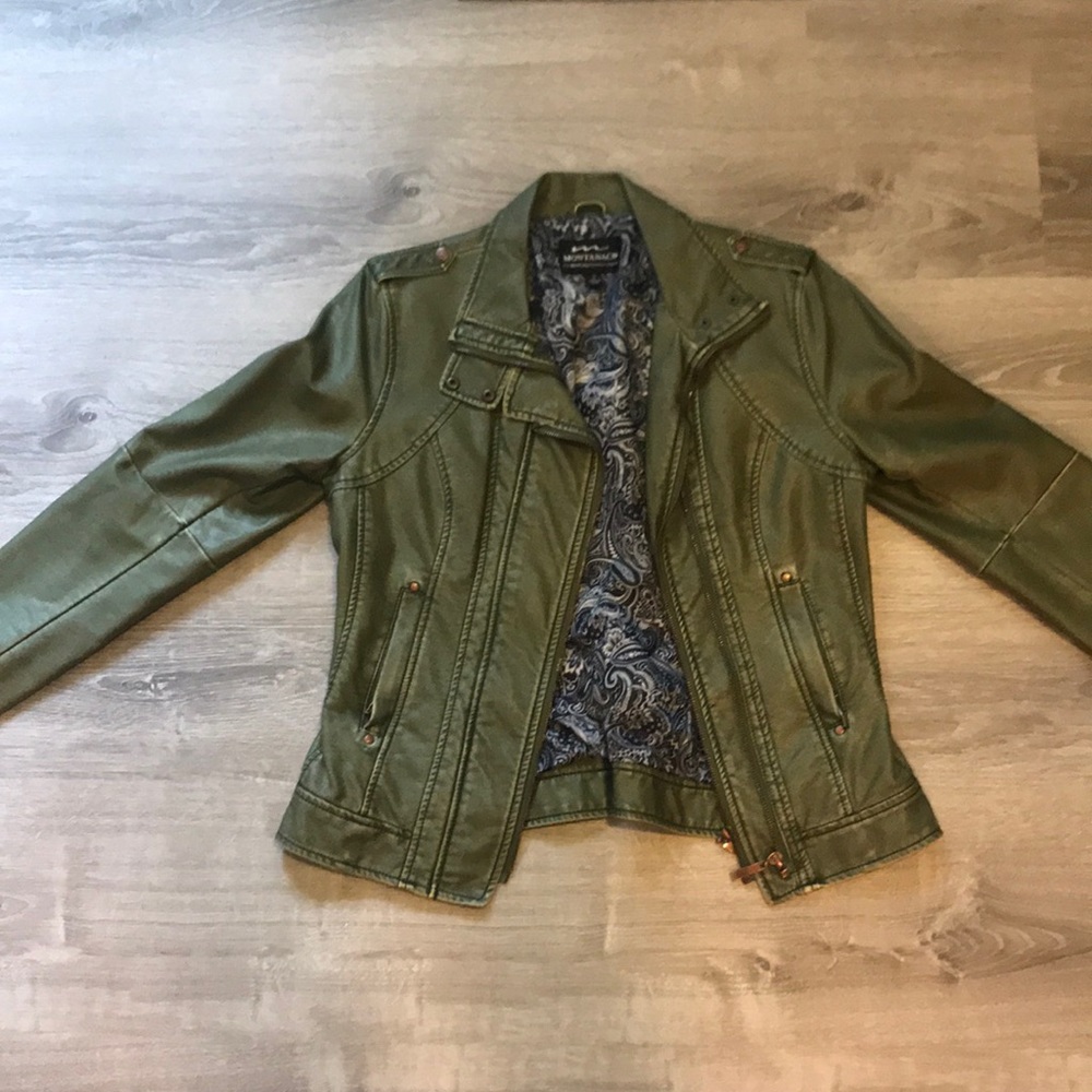 Montanaco Fake Leather Jacket